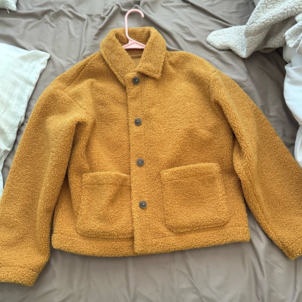 Pile-Lined Fleece Jacket